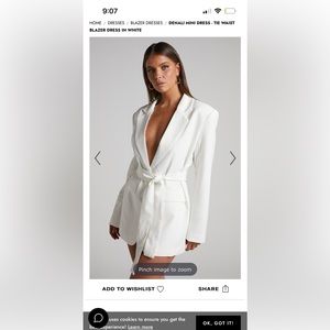 Showpo Denali Blazer Dress